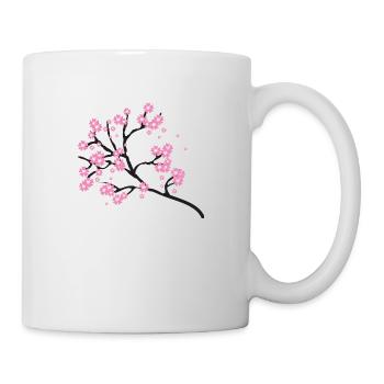 Cherry blossom branch - Mug - white - Right