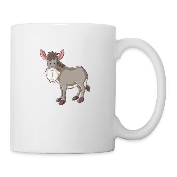 Helio the Donkey - Mug - white - Right