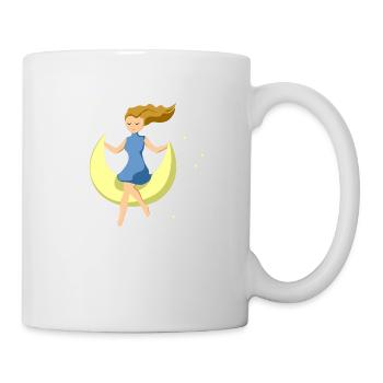 Dizzi on the Moon - Mug - white - Right
