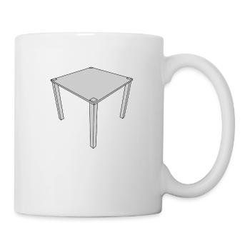 sofa couch chair table chair table lamp lamp lamp benc - Mug - white - Right
