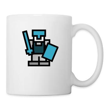 army soldier soldat knight world war weltkrieg70 - Tasse - Weiß - Rechts