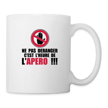not disturb time apero1 - Mug - white - Right