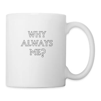 Warum immer ich? - Mario Balotelli - Tasse - Weiß - Rechts