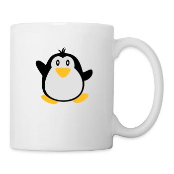 süßer Pinguine - Mug blanc - blanc - Droite