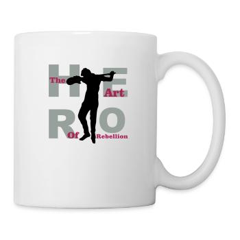 hero guitar - Tasse - Weiß - Rechts