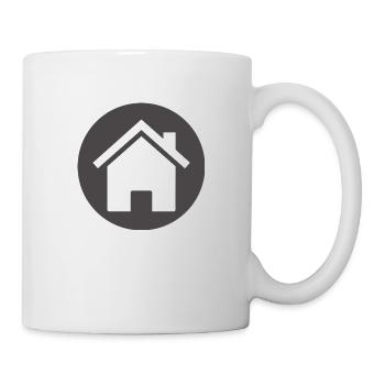 building house homes architecture house building206 - Mug - white - Right