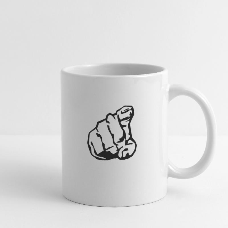 pointing_finger Tasse