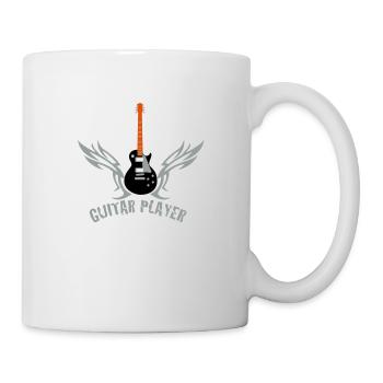 guitar_072011_l_3c - Mug blanc - blanc - Droite
