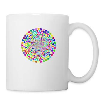 valentine valentine's day love kiss kisses kuessen15 - Mug - white - Right