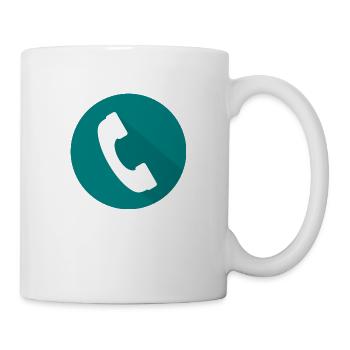 téléphone téléphone mobile retro13 radio téléphone mobile - Mug blanc - blanc - Droite