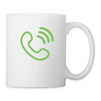 téléphone téléphone mobile retro15 radio téléphone mobile - Mug blanc - blanc - Droite