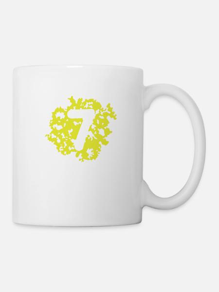 numero7 2211 - Tasse - Weiß