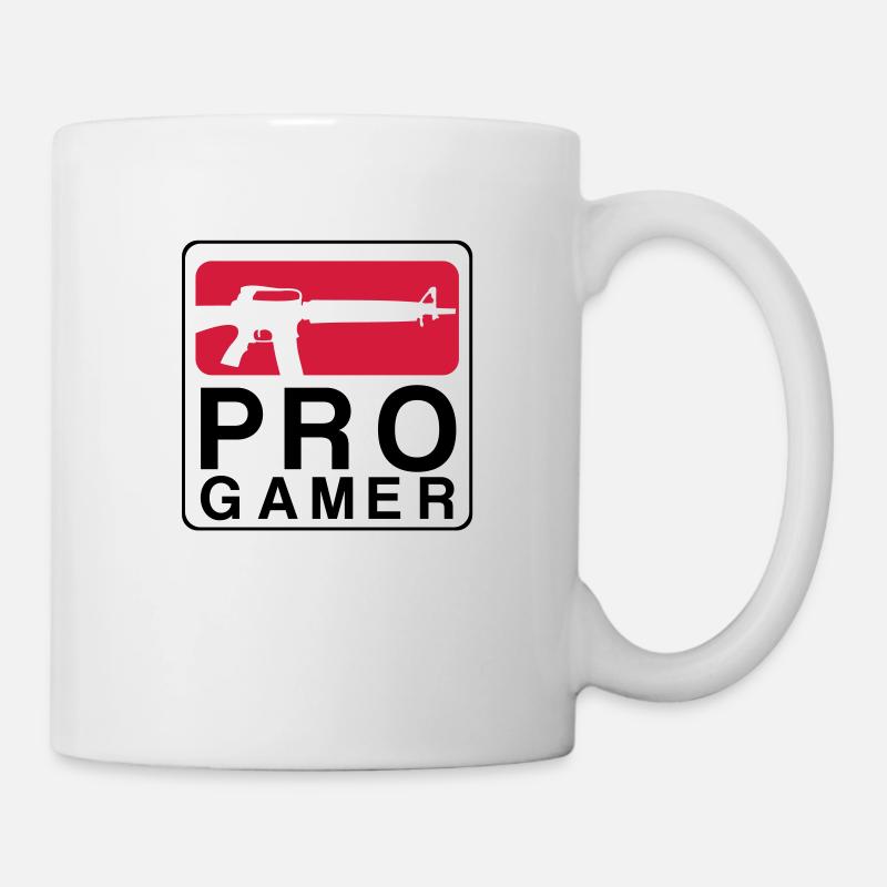 PRO GAMER - Mug blanc - blanc