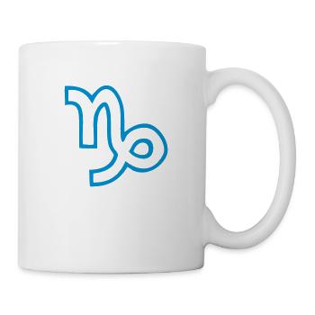 Capricorn sign astrologique2 track - Mug - white - Right