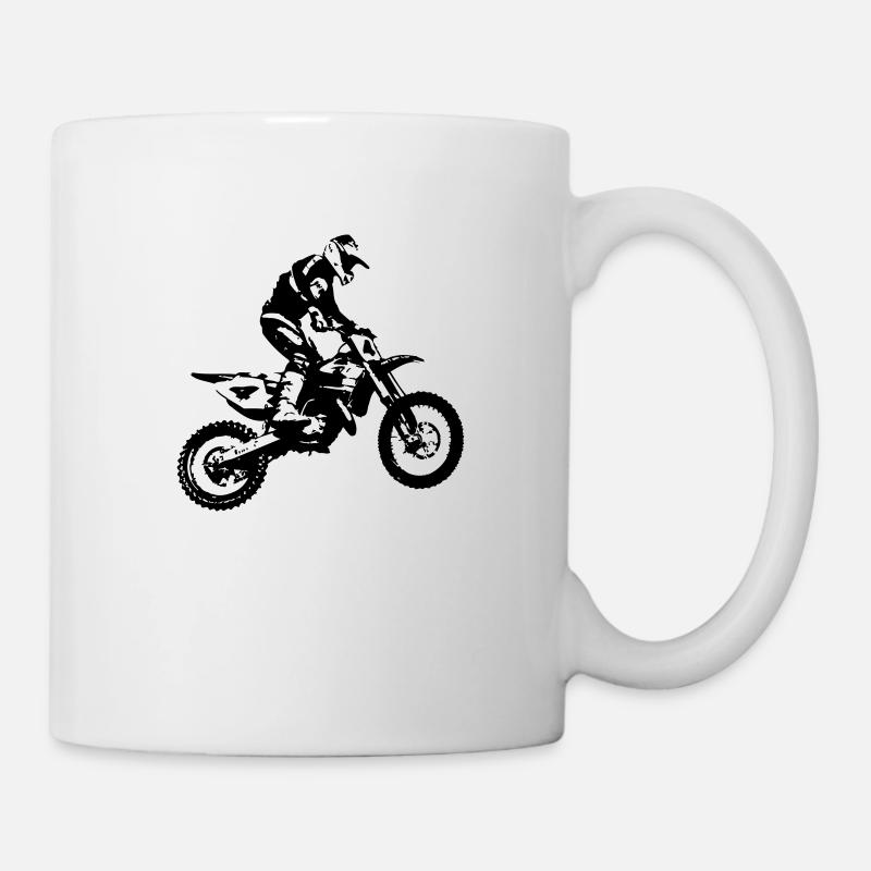 Moto Cross - Mug - white