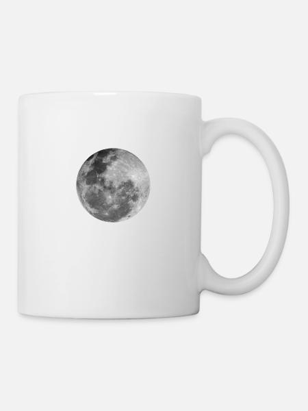 moon - Tasse - Weiß