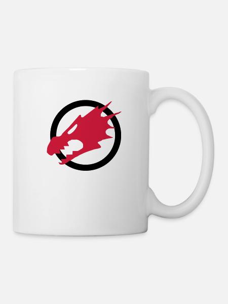 Fire Dragons - Mug - white