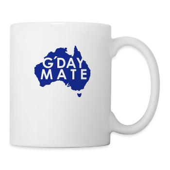 Australia G'Day Mate - Tasse - Weiß - Rechts