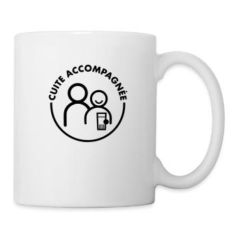 Cuite Accompagnée v2 (1c) - Mug blanc - blanc - Droite