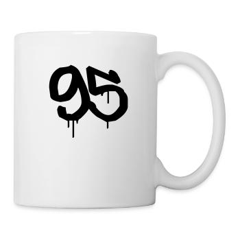 Tag : 95 - Mug blanc - blanc - Droite