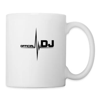 DJ Cool Club Musique Pulse Heartbeat officiel - Mug blanc - blanc - Droite
