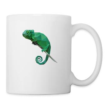 Chameleon Chameleons T-Shirt Cadeau Reptiles - Mug blanc - blanc - Droite