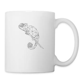 Chameleon Chameleons T-Shirt Cadeau Reptiles - Mug blanc - blanc - Droite