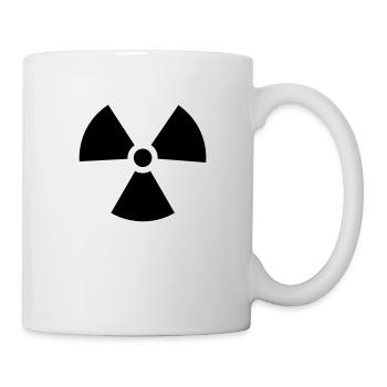 nuclear sign - Mug - white - Right