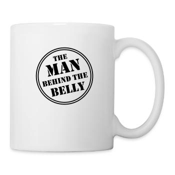 Man behind the belly - Mug - white - Right