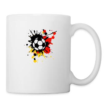 Germany Fan Flag - Mug - white - Right