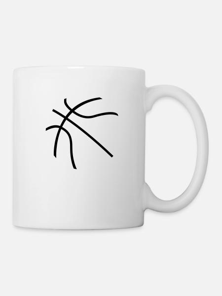 Cool Basketball - Tasse - Weiß