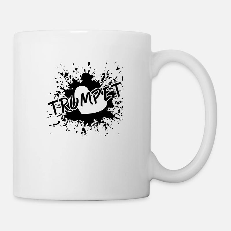 Trumpet - Tasse - Weiß