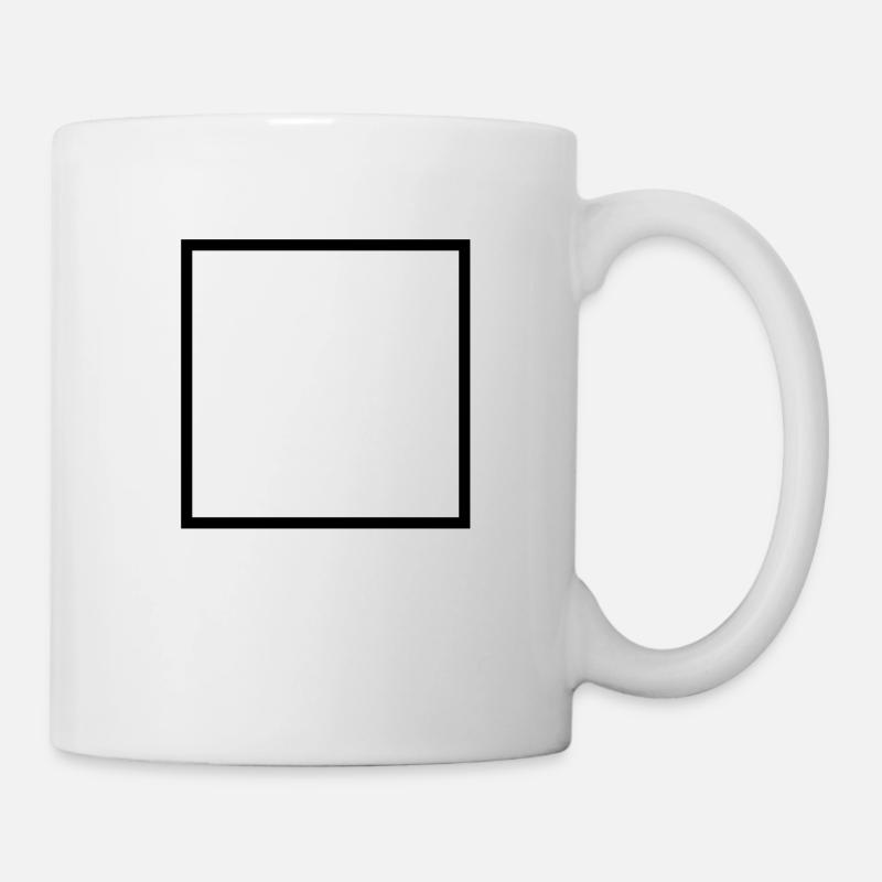 box - Mug - white
