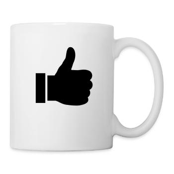 like symbol - Mug - white - Right