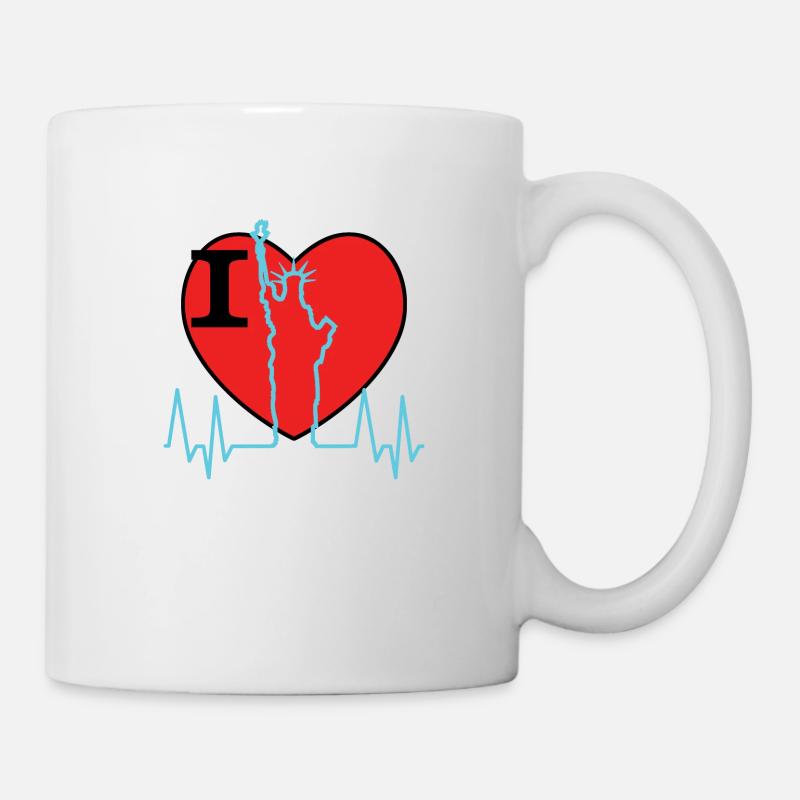 i love ny - Tasse - Weiß