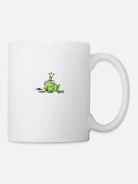Froschkönig - Tasse - Weiß