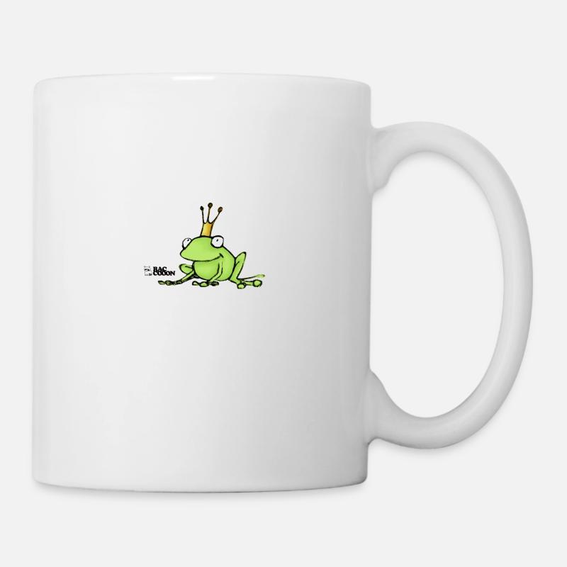 Froschkönig - Tasse - Weiß