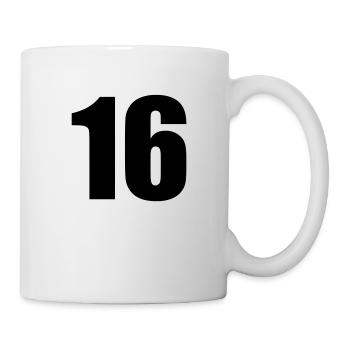 16 - Tasse - Weiß - Rechts