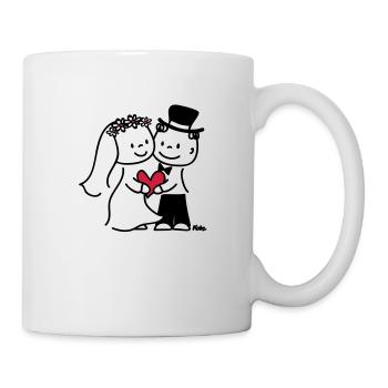 Brautpaar (c) - Mug - white - Right