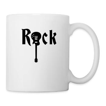 rock_gitarre_b_klein_1c - Mug blanc - blanc - Droite