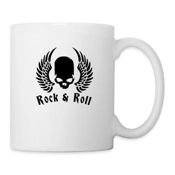 rockwing_skull_1c - Mug - white - Right