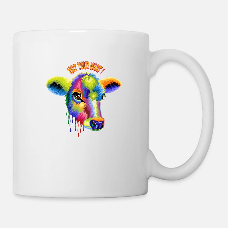 Not your Meat - Tasse - Weiß