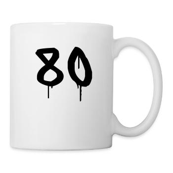 Graffiti : 80 - Mug - white - Right