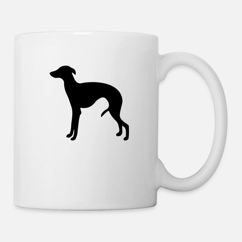 Italienisches Windspiel - Tasse - Weiß