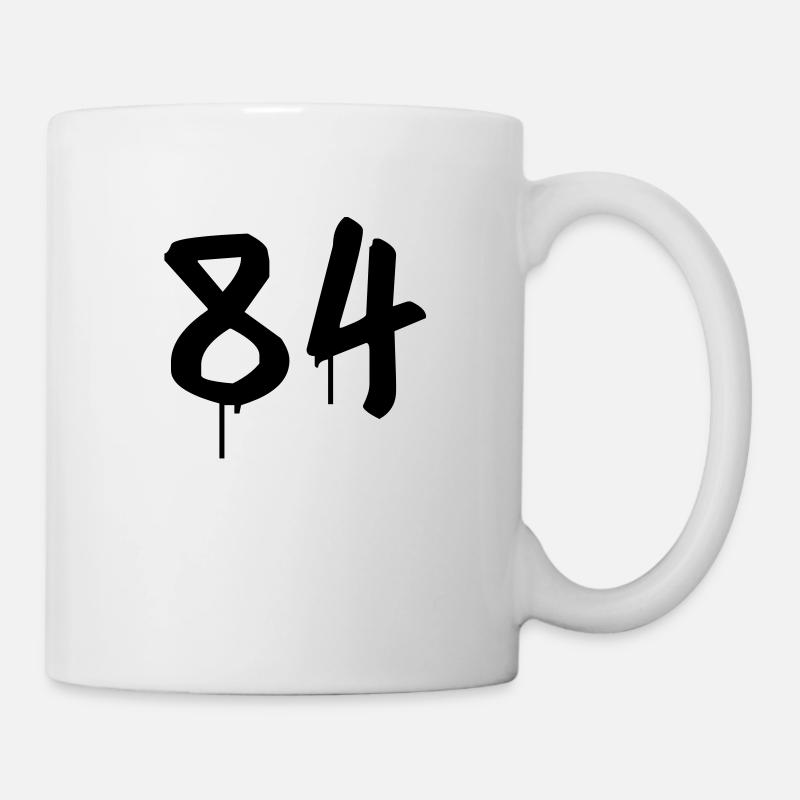 Graffiti : 84 - Mug blanc - blanc