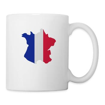 france_map - Mug blanc - blanc - Droite
