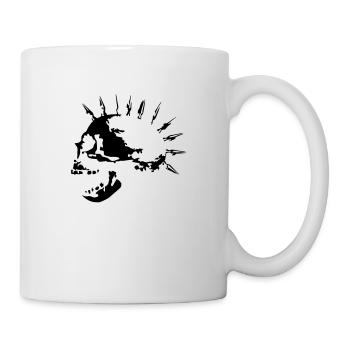 spike_skull_c_1c - Mug - white - Right