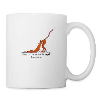 the_only_way_is_up - Mug - white - Right