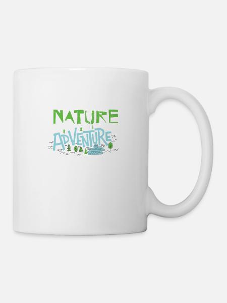 Aventure nature - Mug blanc - blanc