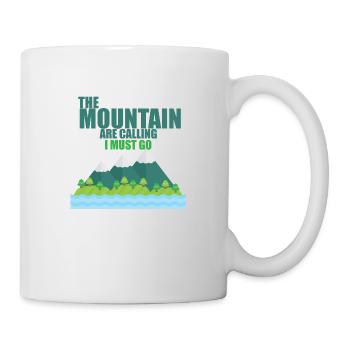La montagne - Mug blanc - blanc - Droite